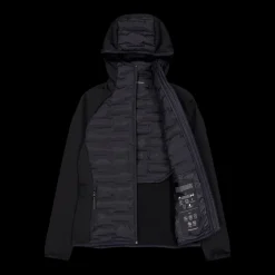 Sale Peak Performance W Argon Hybrid Hood Black Svart