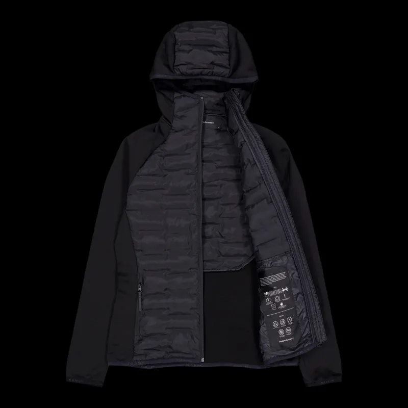 Sale Peak Performance W Argon Hybrid Hood Black Svart