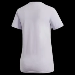 adidas W Badge Of Sport Cotton Tee - Regular Fit Purple Tint Vit Sale