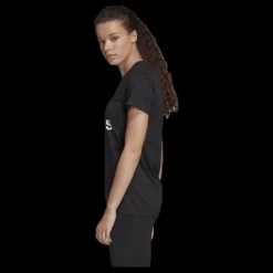 adidas W Badge Of Sport Cotton Tee - Regular Fit Black Svart New