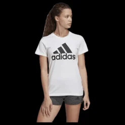 adidas W Badge Of Sport Cotton Tee - Regular Fit White Vit Online