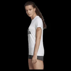 adidas W Badge Of Sport Cotton Tee - Regular Fit White Vit Online