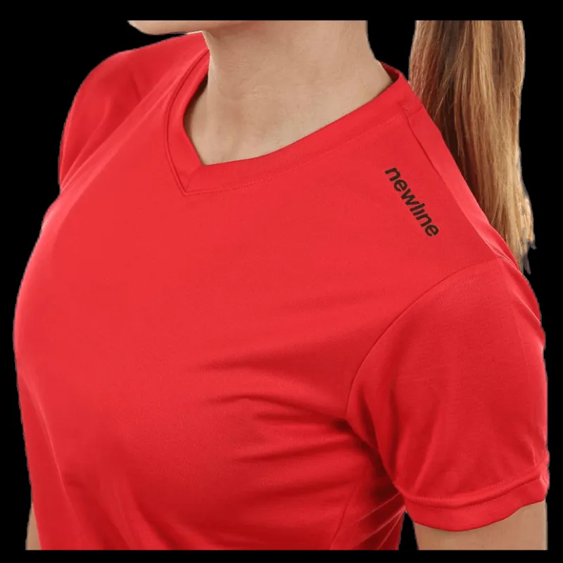 Newline W Base Cool T-Shirt Red Röd Clearance