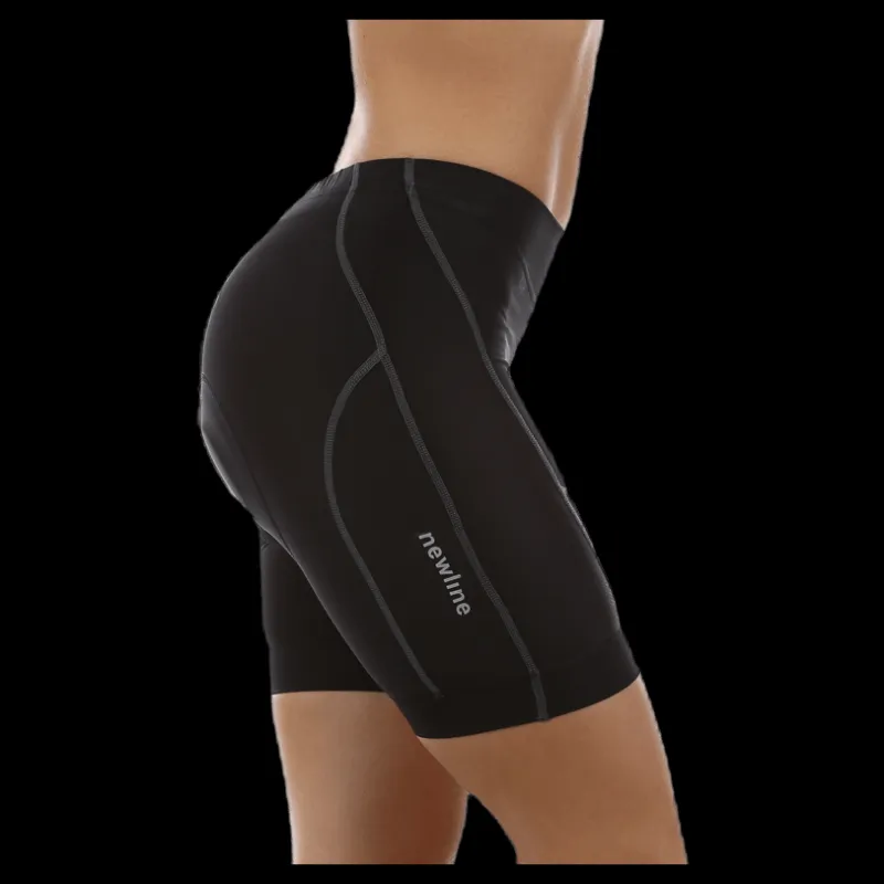 Discount Newline W Bike Shorts Black Svart