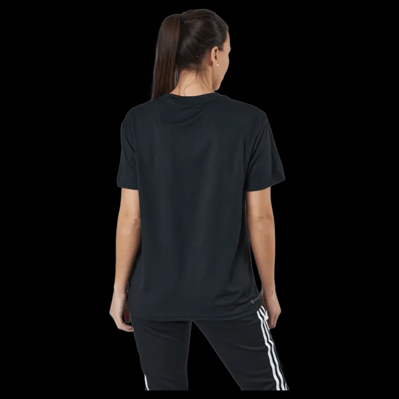 adidas W Bl Boyf T Black/white Svart Best