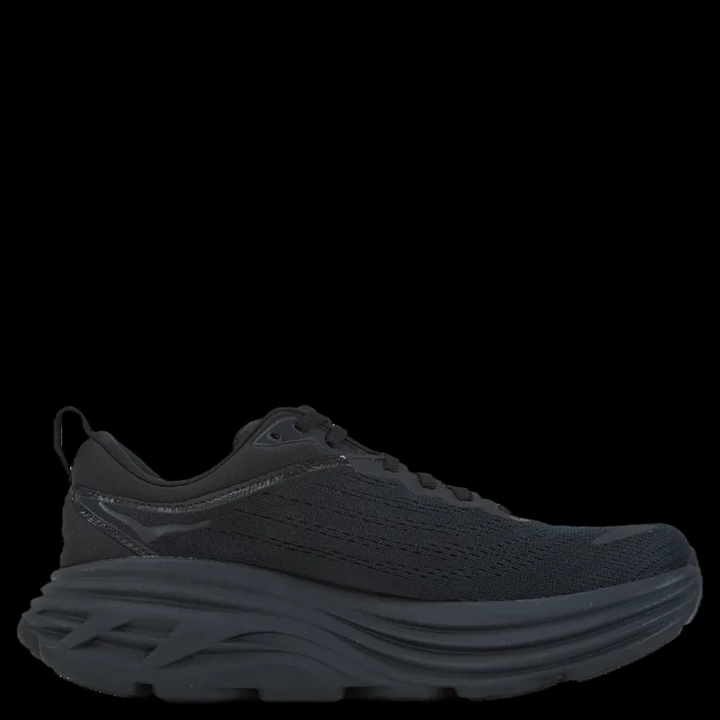 Hoka W Bondi 8 Black / Black Svart Best