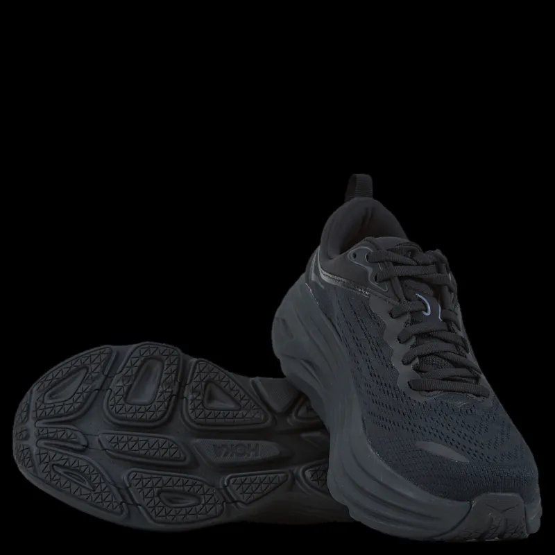 Hoka W Bondi 8 Black / Black Svart Best