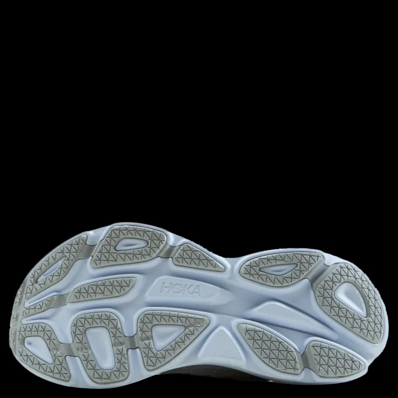 New Hoka W Bondi 8 Harbor Mist / Lunar Rock Grå