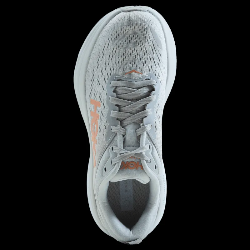 New Hoka W Bondi 8 Harbor Mist / Lunar Rock Grå