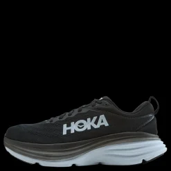 Hoka W Bondi 8 Wide Black / White Svart Best