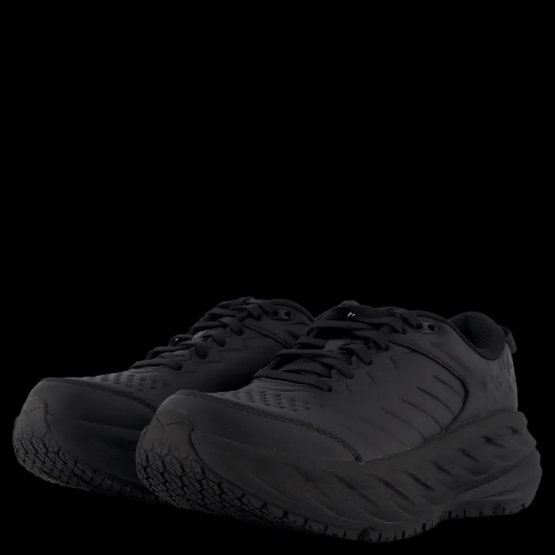Hoka W Bondi Sr Wide Black / Black Svart Hot