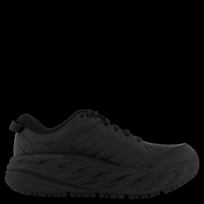 Hoka W Bondi Sr Wide Black / Black Svart Hot