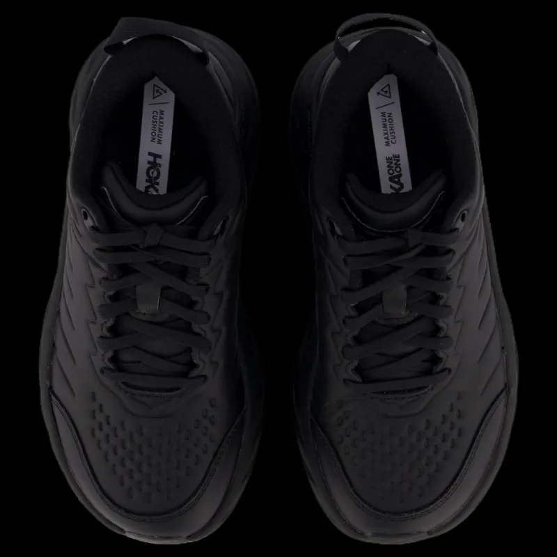 Hoka W Bondi Sr Wide Black / Black Svart Hot