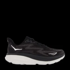 Hoka W Clifton 9 Black / White Svart