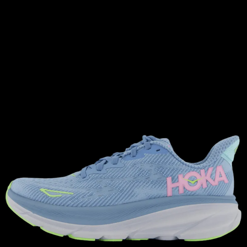 Outlet Hoka W Clifton 9 Dusk / Pink Twilight Blå