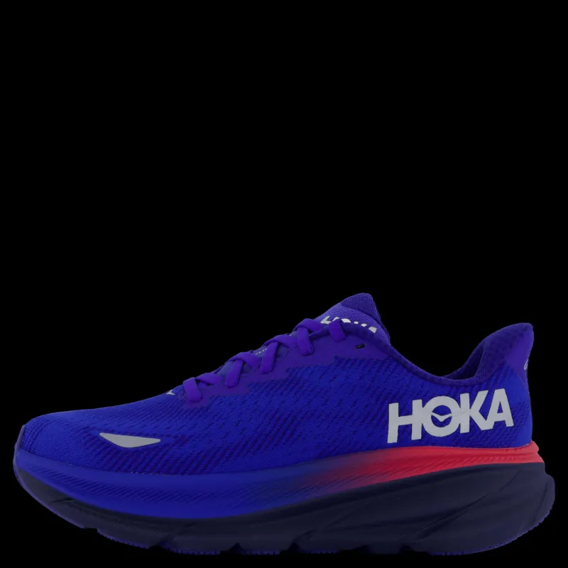 Hoka W Clifton 9 Gtx Dazzling Blue / Evening Sky Blå Outlet