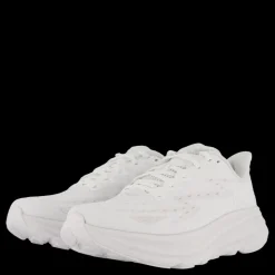 Hoka W Clifton 9 White / White Vit Hot
