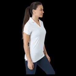 Puma Golf W Cloudspun Coast Polo Bright White Vit Outlet