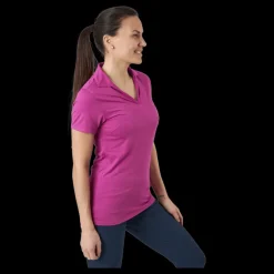 Puma Golf W Cloudspun Coast Polo Festival Fuchsia Heather Rosa Hot