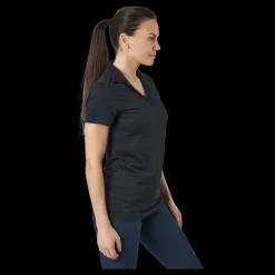 Puma Golf W Cloudspun Coast Polo Puma Black Heather Svart Clearance