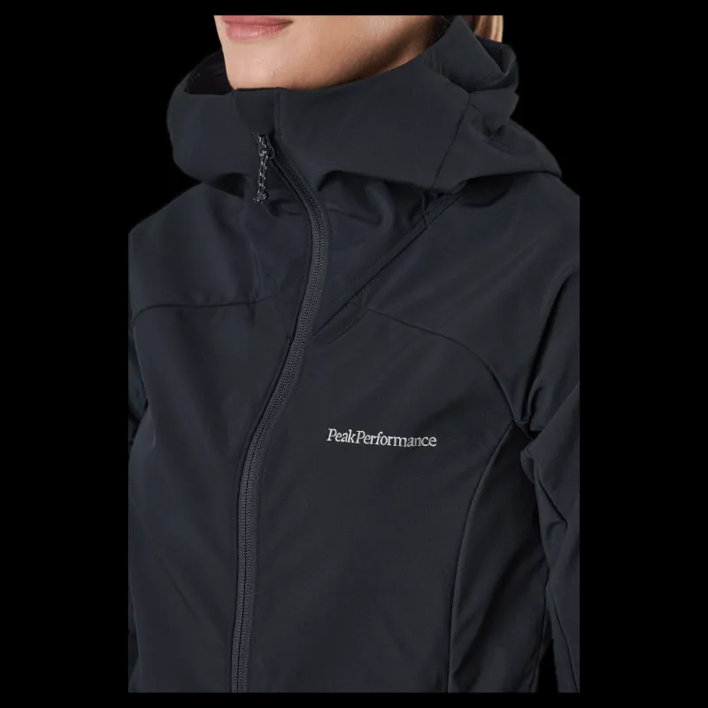 Discount Peak Performance W Explore Hood Jacket Black