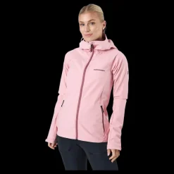 New Peak Performance W Explore Hood Jacket Warm Blush Rosa