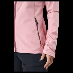 New Peak Performance W Explore Hood Jacket Warm Blush Rosa