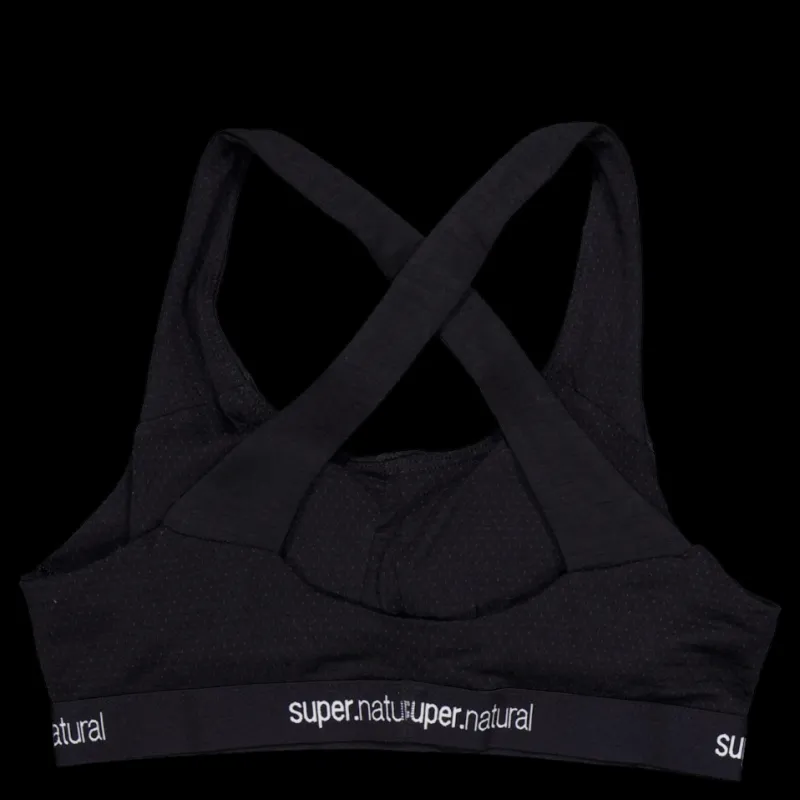 Outlet Super.Natural W Feel Good Bra Black Svart