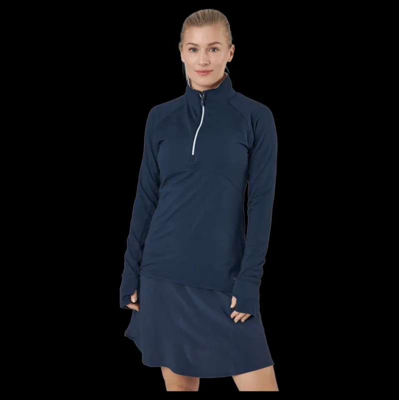 Hot Puma Golf W Gamer 1/4 Zip Navy Blazer Blå