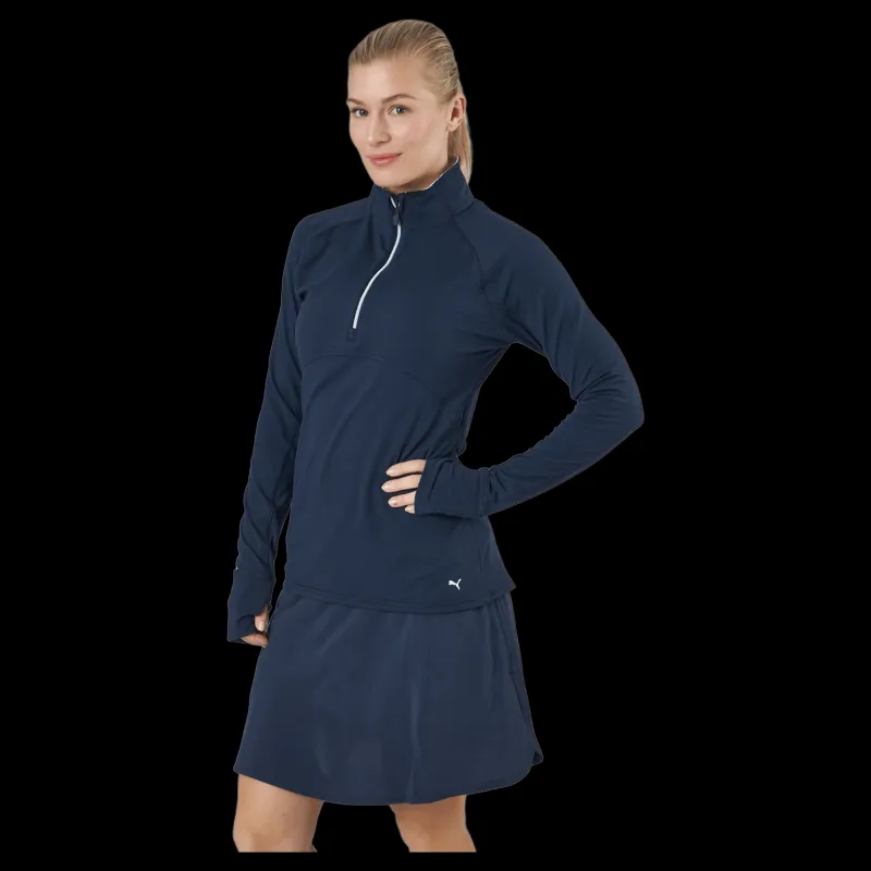Hot Puma Golf W Gamer 1/4 Zip Navy Blazer Blå