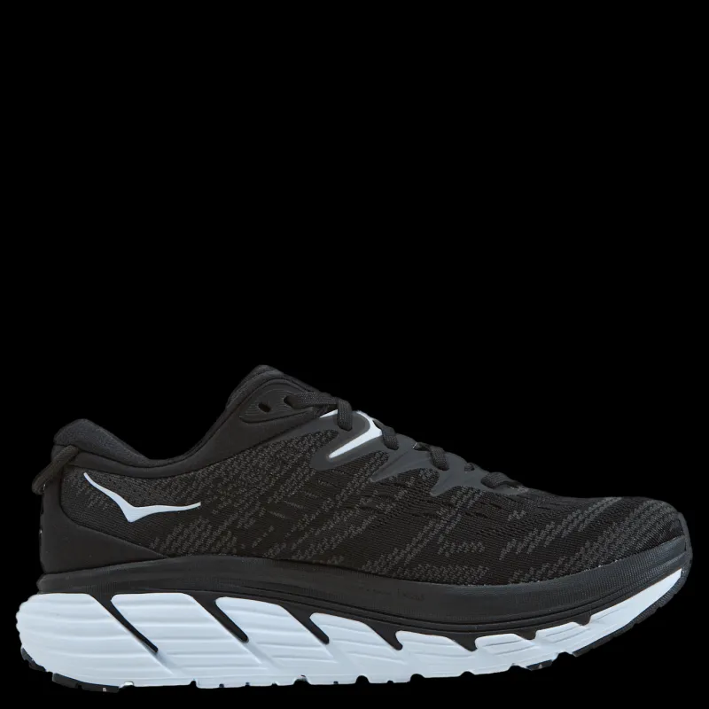New Hoka W Gaviota 4 Black / White Svart