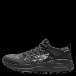 Skechers W Go Run Max Trail 5 Ultra Black/Grey Svart och Grå Hot