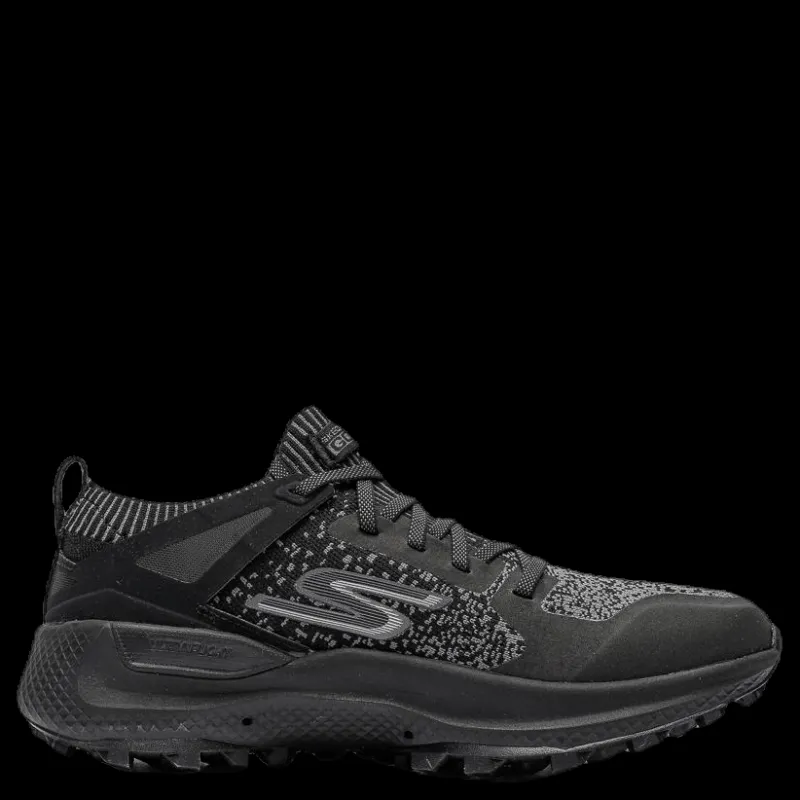 Skechers W Go Run Max Trail 5 Ultra Black/Grey Svart och Grå Hot