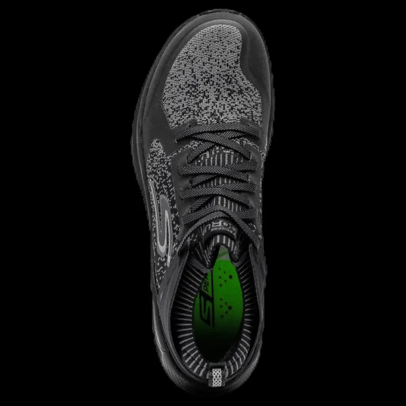 Skechers W Go Run Max Trail 5 Ultra Black/Grey Svart och Grå Hot