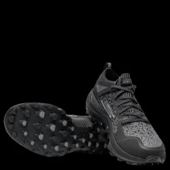 Skechers W Go Run Max Trail 5 Ultra Black/Grey Svart och Grå Hot
