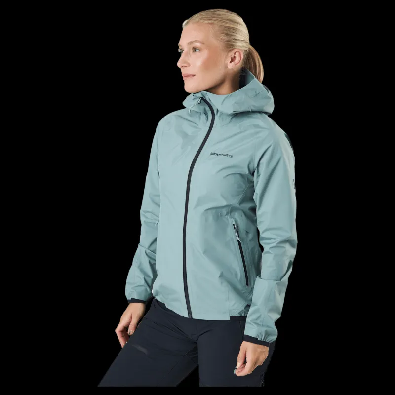 Peak Performance W Gore-tex Pac Jacket Ashen Green Clearance