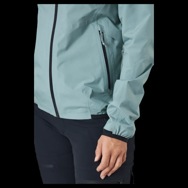 Peak Performance W Gore-tex Pac Jacket Ashen Green Clearance