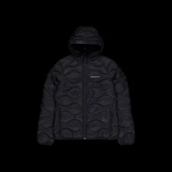Sale Peak Performance W Helium Down Hood Jacket Black Svart