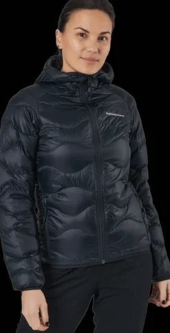 Best Peak Performance W Helium Down Hood Jacket Black