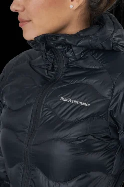 Best Peak Performance W Helium Down Hood Jacket Black