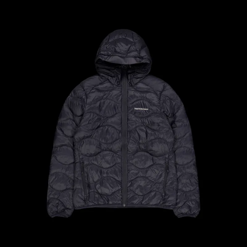 Best Peak Performance W Helium Down Hood Jacket Black