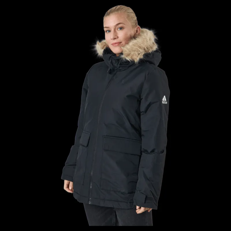 adidas W Hooded Parka Black Clearance