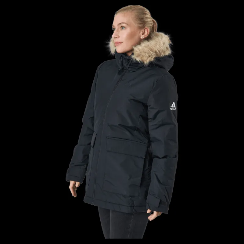 adidas W Hooded Parka Black Clearance