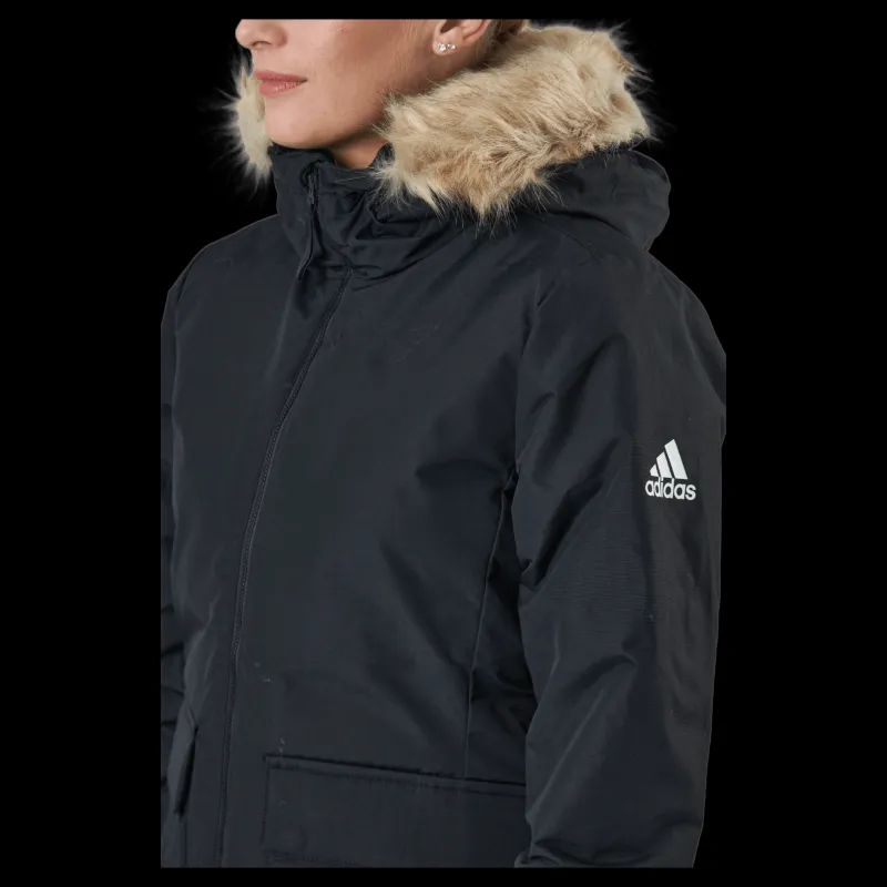 adidas W Hooded Parka Black Clearance