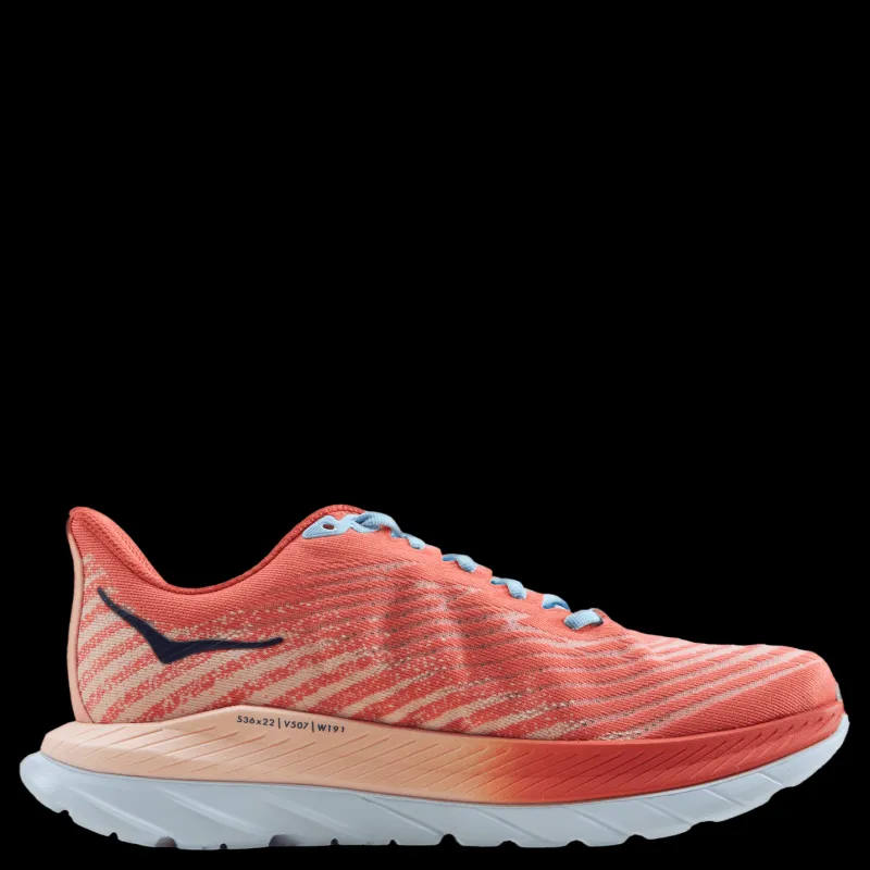 Hoka W Mach 5 Camellia / Peach Parfait Rosa Outlet