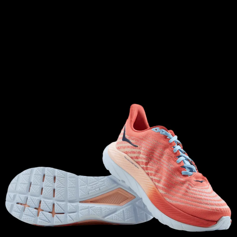Hoka W Mach 5 Camellia / Peach Parfait Rosa Outlet