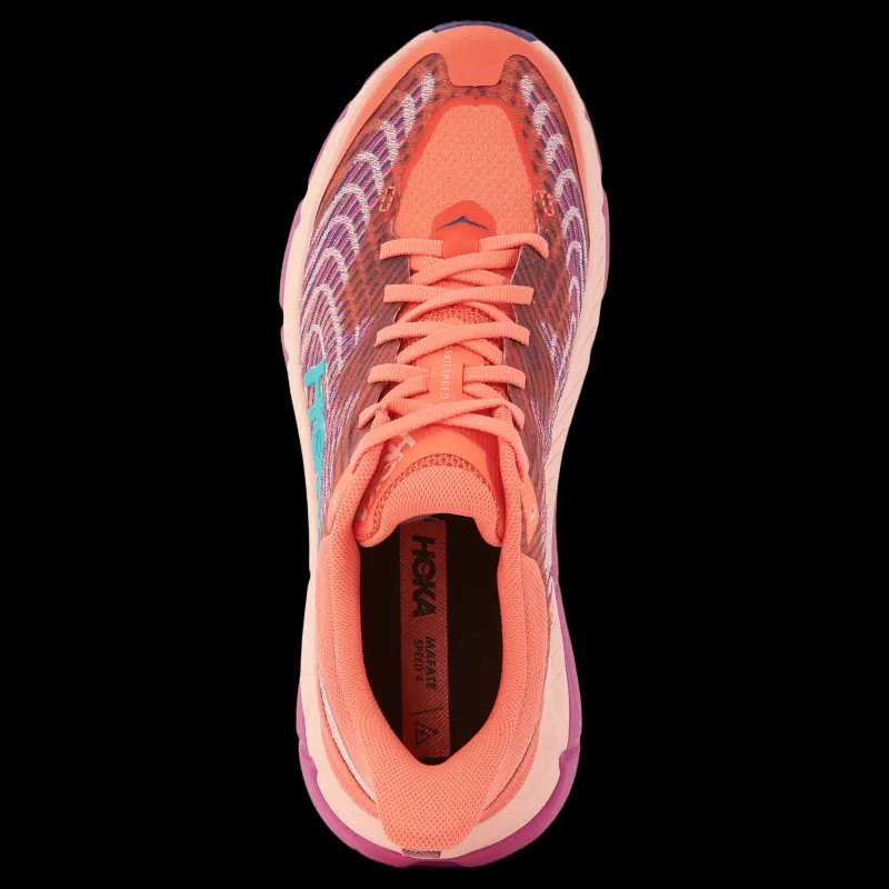 Hoka W Mafate Speed 4 Camellia / Peach Parfait Rosa Hot