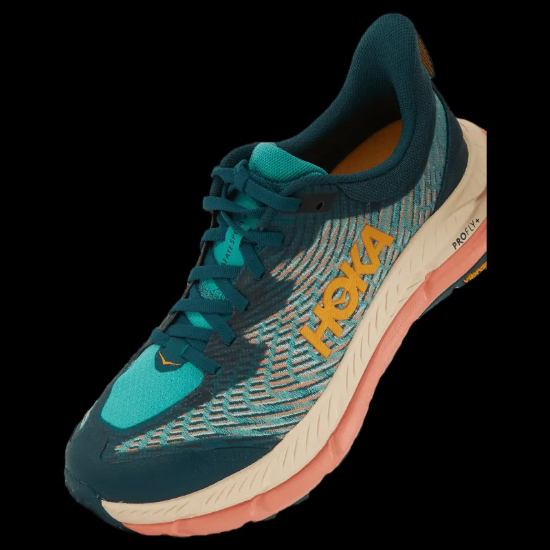 New Hoka W Mafate Speed 4 Deep Teal / Water Garden Grön