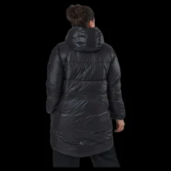 Svea W. Mid Length Shiny Jacket Black Best