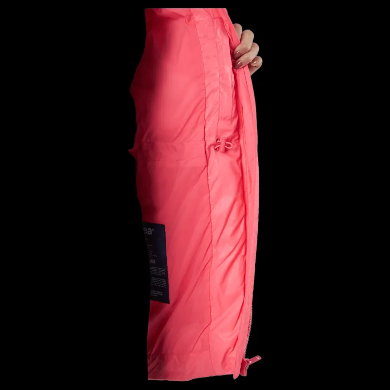 Svea W. Mid Length Shiny Jacket Happy Pink Discount